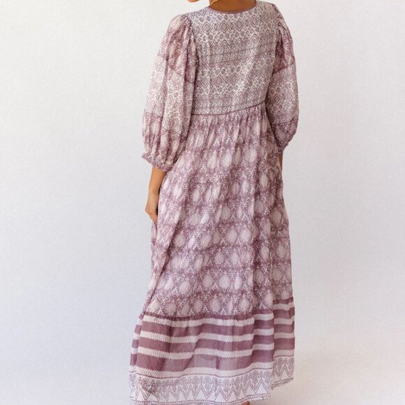 Daughter's of India Jasmine Maxi Dress in Size L - Picture 8 of 14